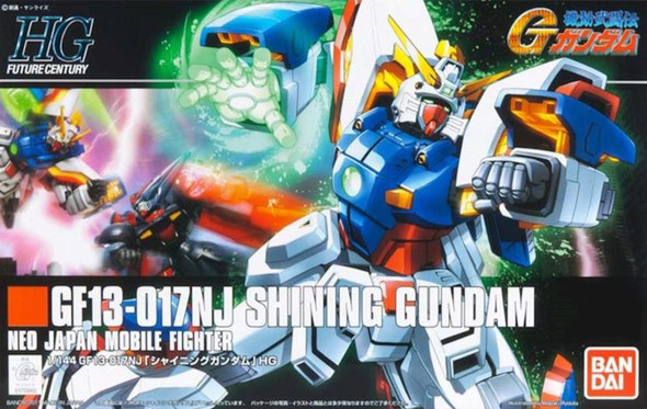 BAN2128326 BANDAI HGFC #127 Shining Gundam GF13-017NJ G Gundam