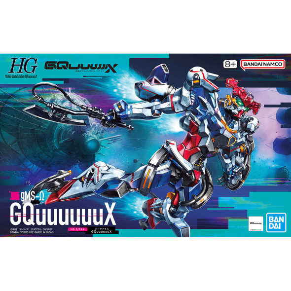 BAN2738675 BANDAI HGGQ 01 1/144 Gundam GQuuuuuuX Model Kit