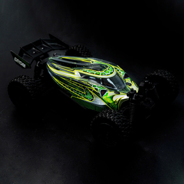 RDZ02AGV RADIANZ Arrma Typhon GROM Vel'koz Airbrush Lexan Body - Baboon