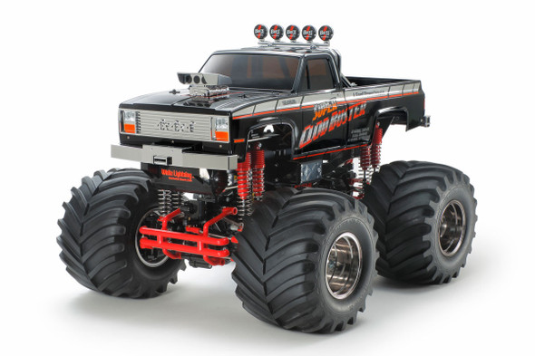 TAM47432 TAMIYA 1/10 RC Super Clod Buster 4WD Truck Kit (Black Edition)