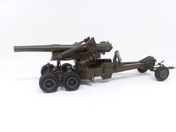 AANA307 ATLANTIS 1/48 8" Howitzer Gun Plastic Model Kit
