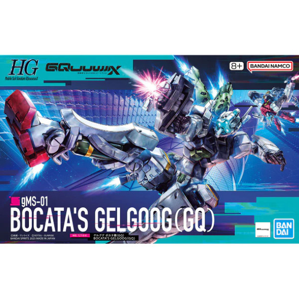 BAN2773788 BANDAI HGGQ #05 Bocata's Gelgoog (GQuuuuuuX)