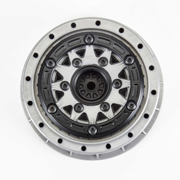 PRO281106 PRO-LINE Limited Edition Raid Bead-Loc Front/Rear 2.2"/3.0" 12 & 14mm SC Wheels (2) - Black/Grey