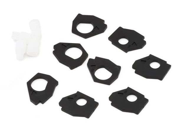 ASC21827 ASSOCIATED Motor Plate & Pinion Gear Set, 1/27 SR27