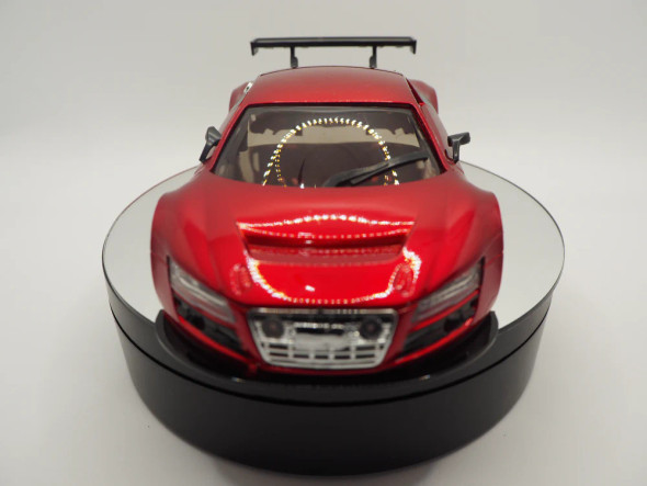 SHRCSH0508 SILVER HORSE Mini-Z Audi R8 98mm Body - Mustafar Red