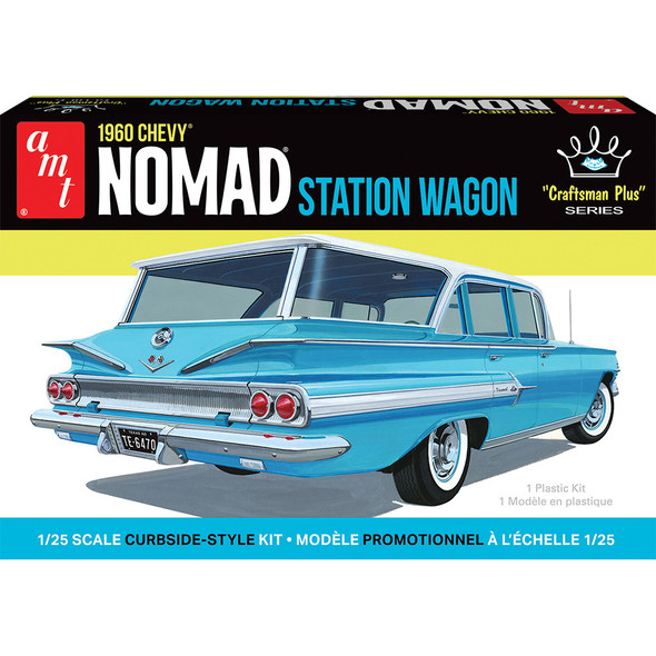 AMT1402 AMT 1/25 1960 Chevrolet Nomad Station Wagon Craftsman Plus Plastic Model Kit