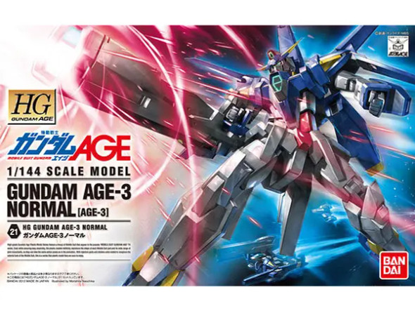 BAN2162073 BANDAI 1/144 HG Gundam AGE-3 Normal