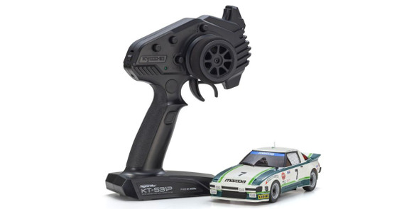 KYO32365GR KYOSHO Mini-Z RWD MR-04 Readyset Mazda Savanna RX-7 (SA22C) "1979 Daytona GTU Class Winner No.7" - Green