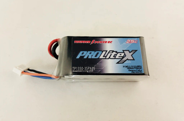 TP1350-3SPX25 THUNDER POWER LiPo 11.1V 3 Cell 1350mAh 25C