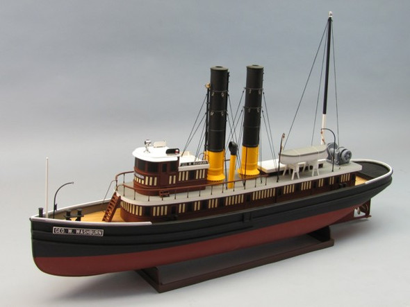 DUM1260 DUMAS The George W Washburn Tugboat Kit