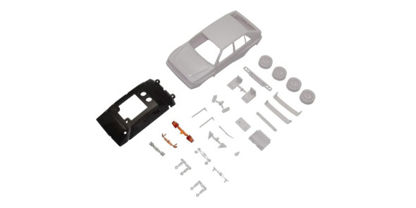 KYOMZN237 KYOSHO Lancia Delta 1992 White Body Set with Rims