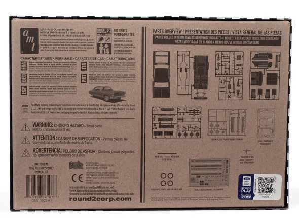 AMT1386 AMT 1/25 1967 Mercury Cyclone GT