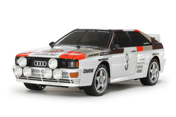 TAM58667 TAMIYA RC 1/10 Audi Quattro A2 Rally Car Kit (TT-02 Chassis)