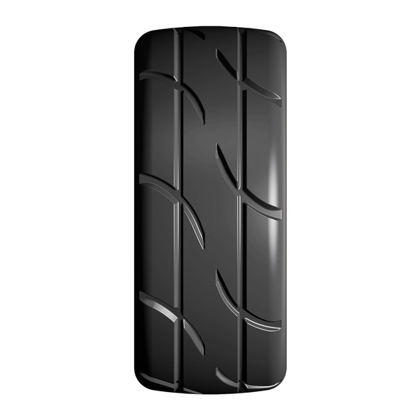 GTX03-XM5 GRP TYRES 1:8 GT - T03 REVO - XM5 Medium - Mounted on New 20 Spoke FLEX Black Rim - 1 Pair