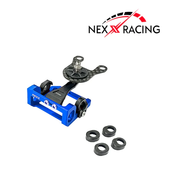 NX-408-BLU NEXX RACING Motor Mount for MR04 - Blue
