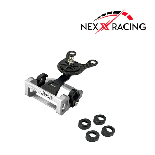 NX-408-S NEXX RACING Motor Mount for MR04 - Silver