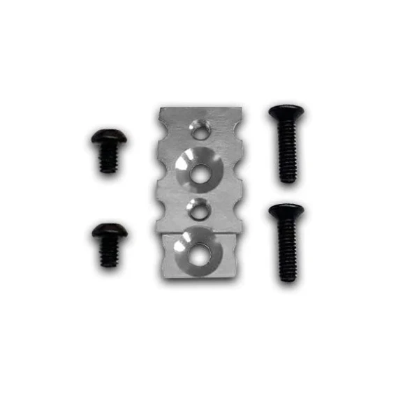 NX-196 NEXX RACING NX T-Plate, Mount (High Force) MR02, MR03 - Silver