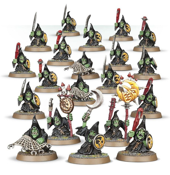 WH89-07 WARHAMMER Age of Sigmar - Gloomspite Gitz: Moonclan Stabbas