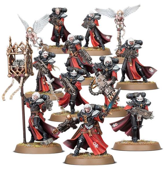 WH52-20 WARHAMMER Adepta Sororitas Battle Sisters Squad
