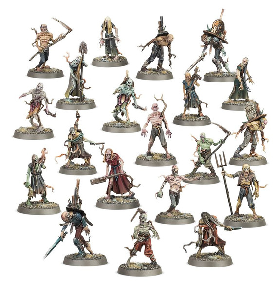 WH91-07 WARHAMMER Age of Sigmar - Soulblight Gravelords - Deadwalker Zombies