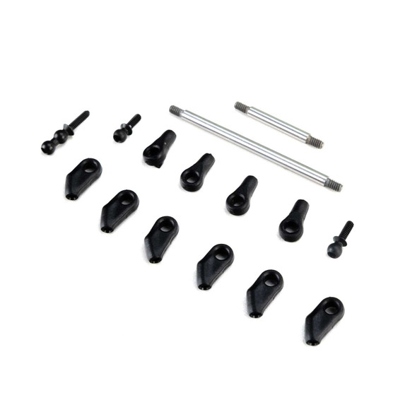 AXI-4263 AXIAL Steering Links, Steel, Standard: SCX30