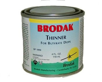 BROBP1090 BRODAK Butyrate Thinner (4 oz)