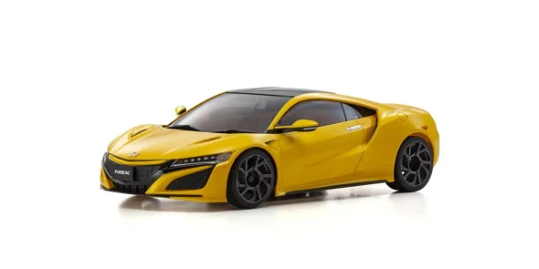 KYOMZP252Y KYOSHO AXD MR04W-MM Honda NSX 130R - Yellow Pearl - Autoscale Body Only