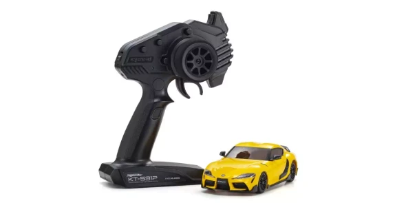 KYO32378Y KYOSHO Mini-Z RWD MR-04 Readyset Toyota Supra TRD Aero -  Lightning Yellow
