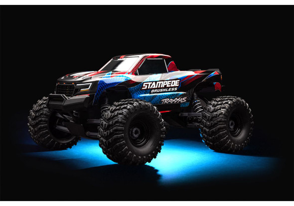 TRA13690-BLUE TRAXXAS Stampede 2WD Brushless Underbody LED Light Kit - Blue