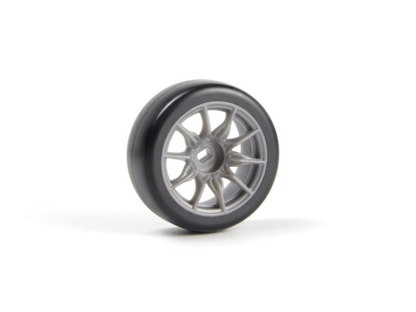 HPI161266 HPI RACING TSMK5-10 Drift Wheel/Tire Set 22x11mm (Grey/4pcs)