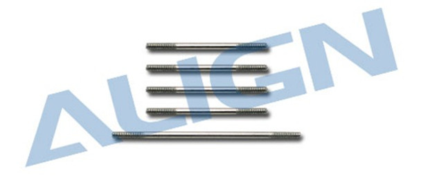 AGNH25057 ALIGN T-REX 250 STAINLESS STEEL LINKAGE ROD SET