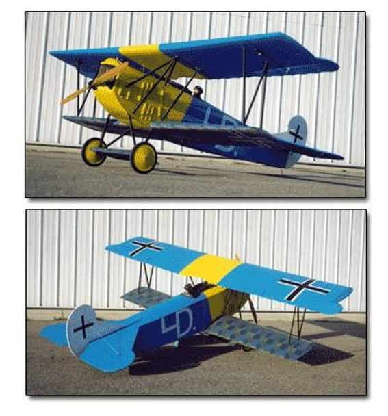 BAL409 BALSA USA 1/4 SCALE FOKKER D-VII KIT