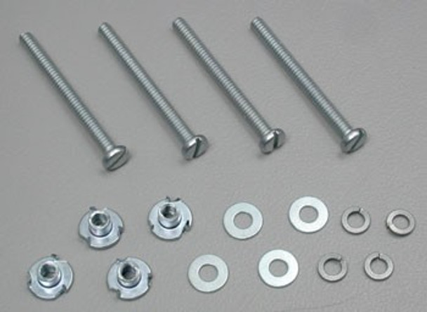 DUB127 Dubro Mount Bolt/Nuts 4-40 (4)