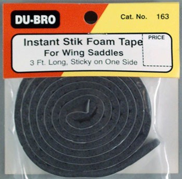 DUB163 Dubro Foam Saddle Tape 3'