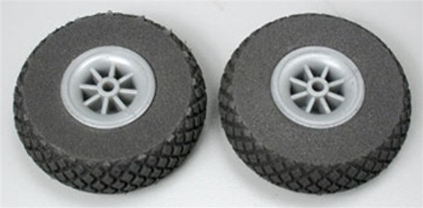 DUB250DL Dubro Diamond Lite Wheels 2-1/2" (2)