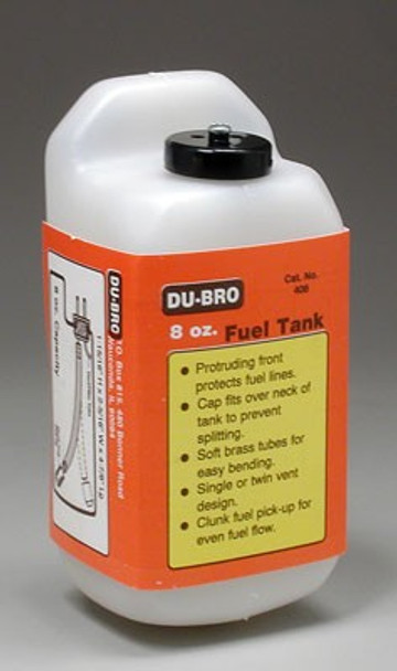 DUB408 Dubro S8 Square Fuel Tank 8 oz