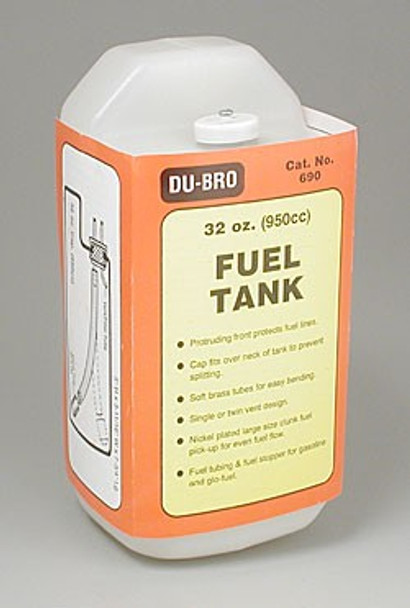 DUB690 Dubro Fuel Tank 950cc 32 oz