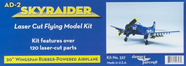 DUM327 Dumas US Navy AD-2 Skyraider Rubber Kit 30"