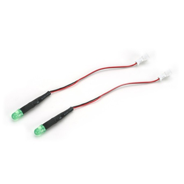 EFLA604 E-flite Green LED Solid (2): Universal Light Kit