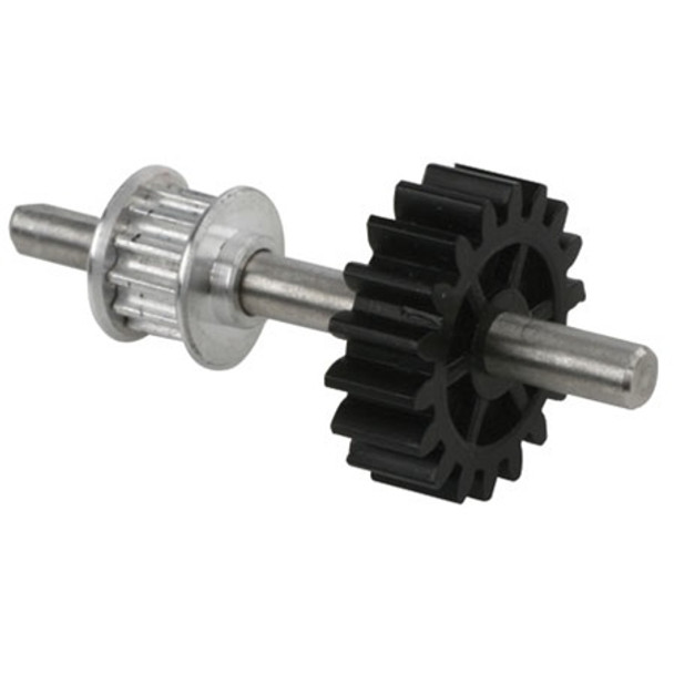 EFLH1455A E-flite Aluminum Speed-Up Tail Drive Gear/Pulley Assy: B400