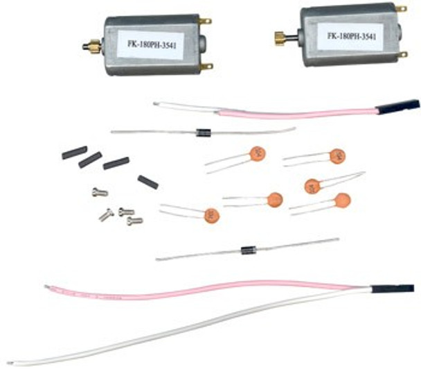 GLO165620 EF HELICOPTERS MOTOR MASH W/WIRES 2PC