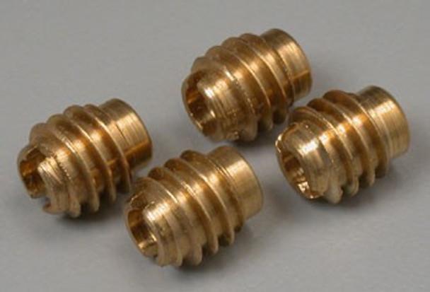 GPMQ3364 Great Planes Brass Threaded Insert 8-32 (4)