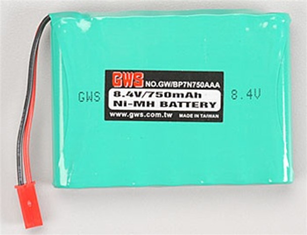 GWSBP7N750AAA GWS 8.4V 750MAH, JST