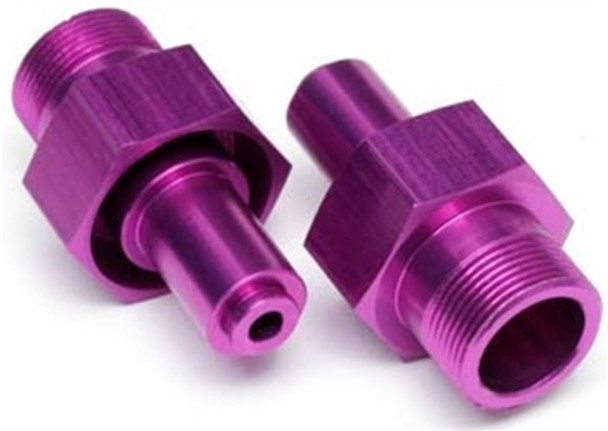 HPI86465 HPI Front Hex Hubs 24mm Purple Baja (2)