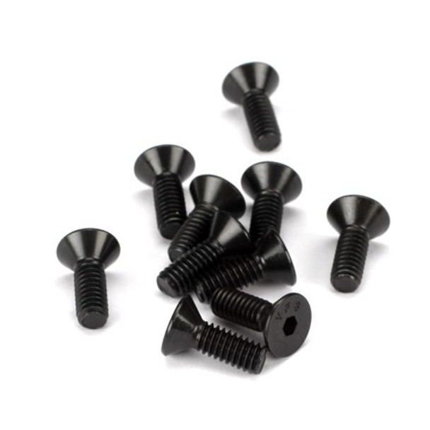 LOSA6262 LOSI 8-32 X 1/2" FH SCREWS (10)