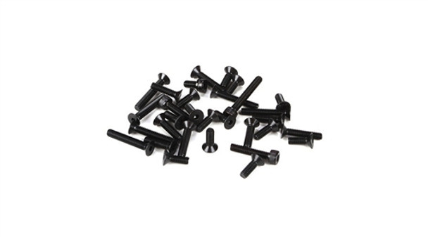 LOSB6465 LOSI 4mm FH & Cap Screw Asst. (32): 5IVE-T