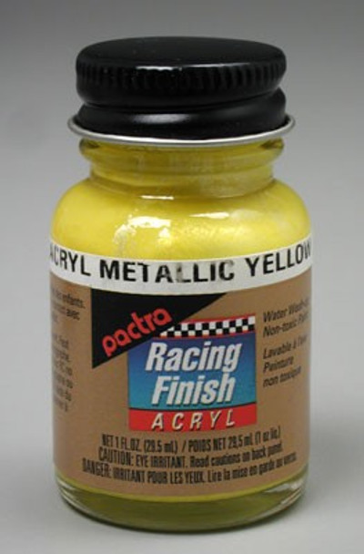 PAC5507 PACTRA ACRYLIC METALLIC YELLOW 1 OZ