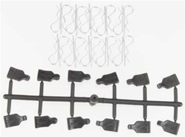 PRO6050-01 PRO-LINE Pro Pulls/1/10 Size Cars (12) Body Clips (20)