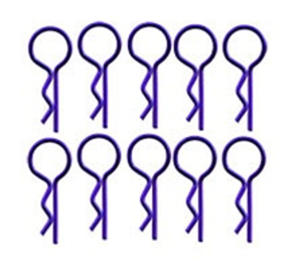 RCO4020 RC ONE MEDIUM BODY PINS, PURPLE, (10)