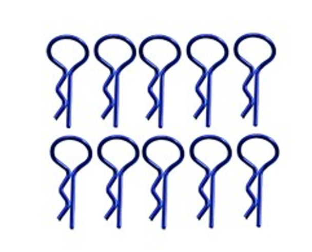 RCO4072 RC ONE BENT MEDIUM BODY PINS NAVY BLUE (10)